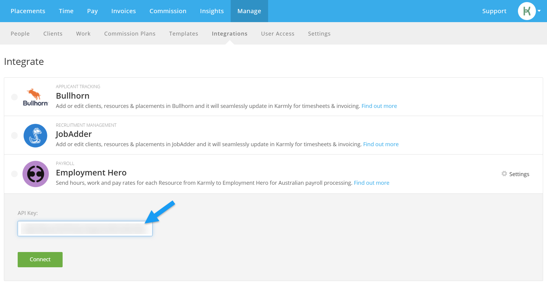 Integrations